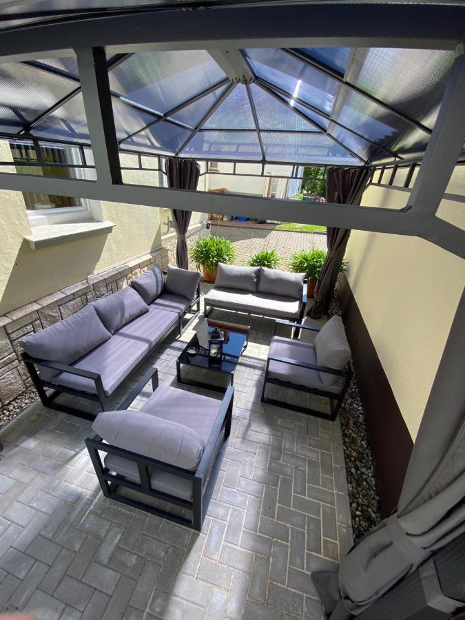 Ferienwohnung Am Schildautal-Mit Gartenlounge & Wlan 塞森 外观 照片